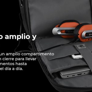 MOCHILA KLIP XTREME PARA NOTEBOOK 15.6″ CARGA HASTA 15 KG NEGRO