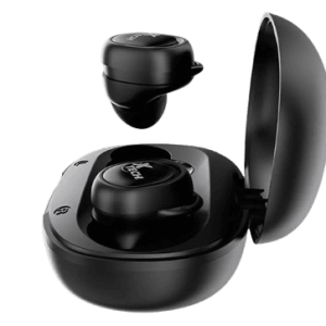 AUDIFONO + MICROFONO XTECH IN EAR BLUETOOTH 5mW – XOUND NEGRO – ESTUCHE DE CARGA