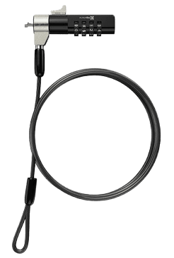 CABLE DE SEGURIDAD KLIP XTREME PARA NOTEBOOK – 4 DIGITOS
