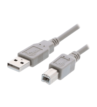 CABLE XTECH USB 2.0 PARA IMPRESORA 6 PIES (1.83 METROS) – BEIGE