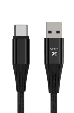 CABLE XTECH USB-C MACHO A USB-A MACHO 2.0 – 1.8 METROS