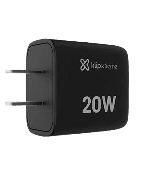 CARGADOR DE PARED KLIP XTREME USB-C 20W CARGA RAPIDA