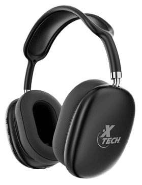 AUDIFONO + MICROFONO XTECH INALAMBRICO BLUETOOTH ON EAR AURAX – NEGRO