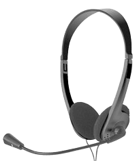 AUDIFONO + MICROFONO XTECH ON EAR TIPO DIADEMA 2 conectores 3.5mm
