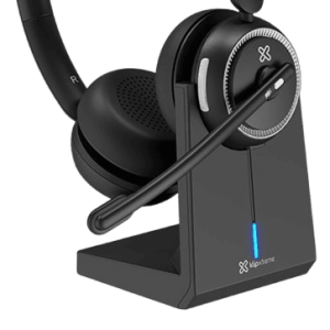 AURICULAR ESTÉREO KLIP XTREME INALAMBRICO CON BASE DE CARGA BLUETOOTH 70 HRS