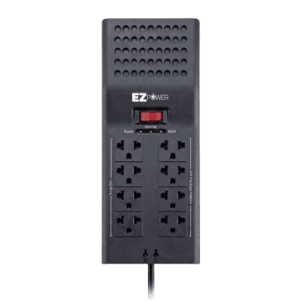 REGULADOR DE VOLTAJE EZ POWER 1200VA/600W 8 TOMAS 120V