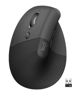 MOUSE LOGITECH ERGONOMIC LIFT LEFT VERTICAL BLUETOOTH 4000 DPI GRAFITO – MANO IZQUIERDA