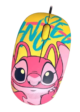 MOUSE XTECH ALAMBRICO DISNEY STICH USB – ROSADO