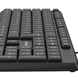 TECLADO EZMI ALAMBRICO USB – NEGRO