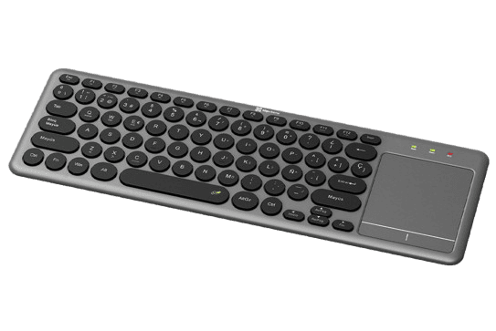 TECLADO KLIP XTREME INALAMBRICO KEYGLIDER BLUETOOTH Y 2.4GHz – PANEL TACTIL
