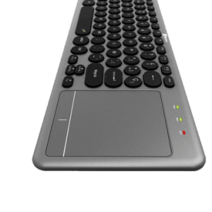 TECLADO KLIP XTREME INALAMBRICO KEYGLIDER BLUETOOTH Y 2.4GHz – PANEL TACTIL