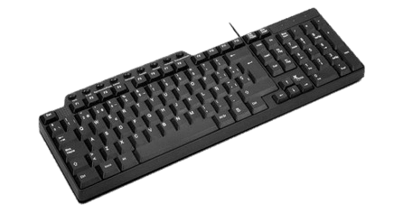 TECLADO XTECH ALAMBRICO USB MULTIMEDIA NEGRO