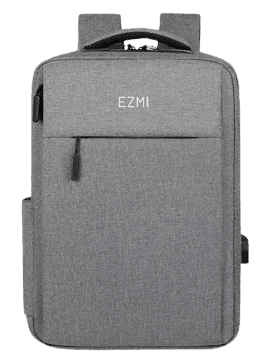 MOCHILA EZMI PARA NOTEBOOK 15.6″ LÍNEA EZ MOVE DISEÑO COMPACTO GRIS